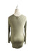 A Green Long Sleeve Tops from Mothers en Vogue in size XS for maternity. (Back View)