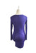 A Purple Long Sleeve Tops from Mothers en Vogue in size XS for maternity. (Back View)