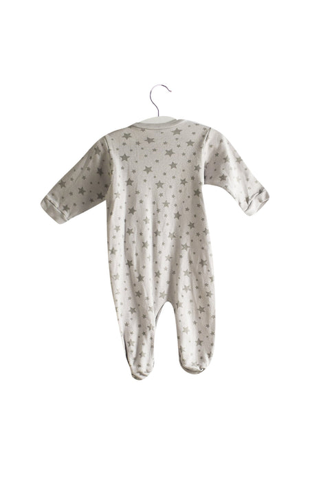 A Grey Long Sleeve Jumpsuits from Cambrass in size 0-3M for neutral. (Back View)