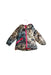 A Blue Puffer/Quilted Jackets from Racoon Outdoor in size 6-12M for girl. (Front View)