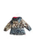 A Blue Puffer/Quilted Jackets from Racoon Outdoor in size 6-12M for girl. (Back View)