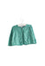 A Green Cardigans from Tartine et Chocolat in size 6-12M for girl. (Front View)