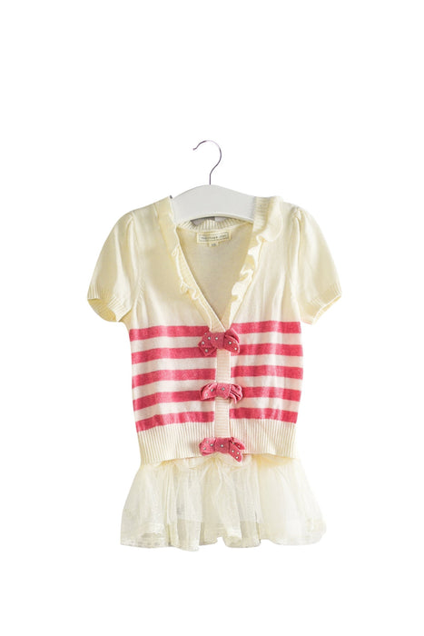 A Beige Cardigans from Nicholas & Bears in size 6-12M for girl. (Front View)