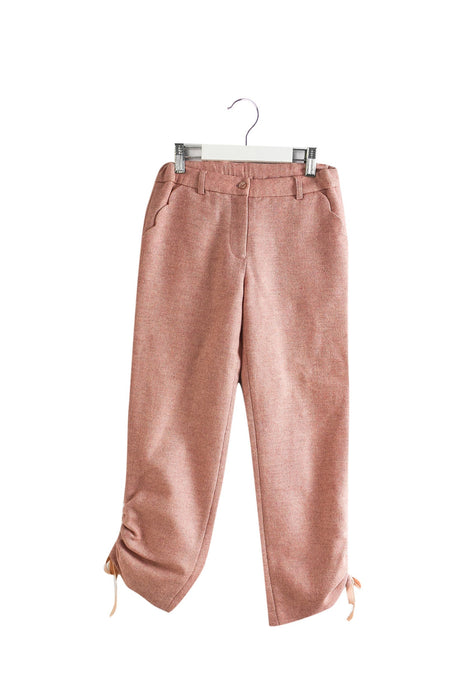 A Pink Casual Pants from Nicholas & Bears in size 8Y for girl. (Front View)