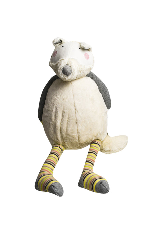 A White Soft Toys from Moulin Roty in size O/S for neutral. (Front View)