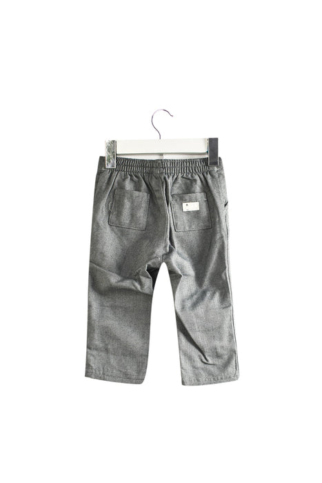 A Grey Dress Pants from Janie & Jack in size 6-12M for boy. (Back View)