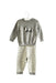 A Grey Pants Sets from Nicholas & Bears in size 3-6M for boy. (Front View)