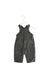 A Grey Long Overalls from Grain de Blé in size 6-12M for neutral. (Front View)