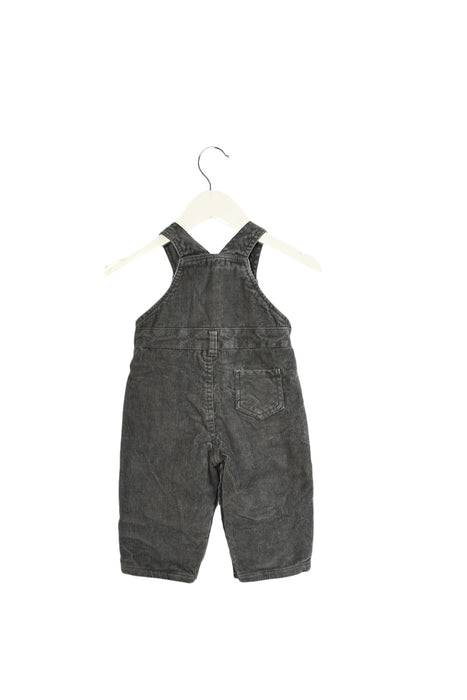 A Grey Long Overalls from Grain de Blé in size 6-12M for neutral. (Back View)