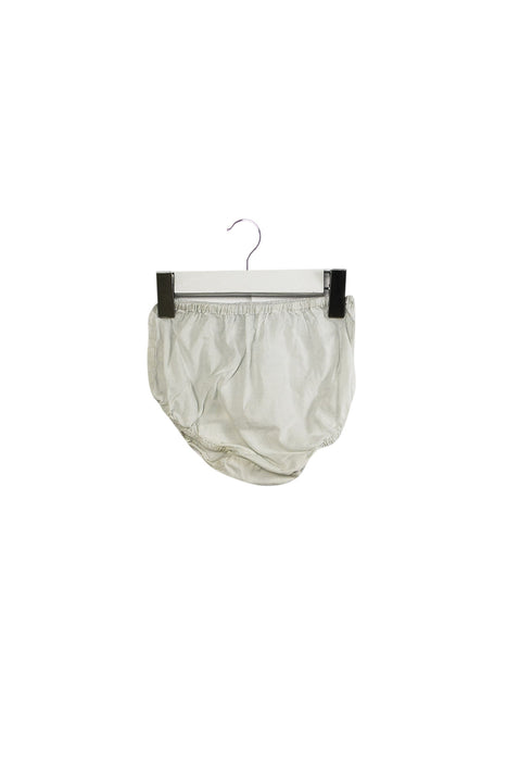A White Bloomers from Jacadi in size 6-12M for neutral. (Front View)