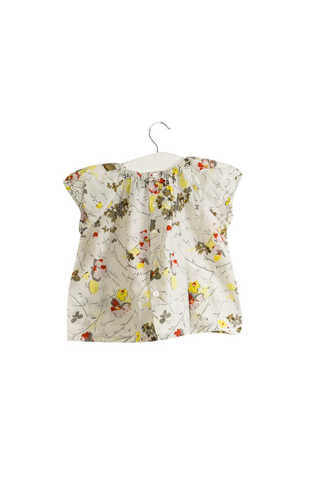 A White Shorts Sets from Bonpoint in size 3-6M for girl. (Back View)