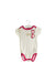 A White Short Sleeve Bodysuits from Juicy Couture in size 3-6M for girl. (Front View)