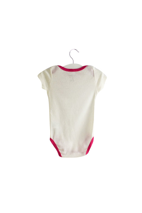 A White Short Sleeve Bodysuits from Juicy Couture in size 3-6M for girl. (Back View)