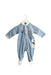 A Blue Jumpsuits from Chicco in size 0-3M for boy. (Back View)