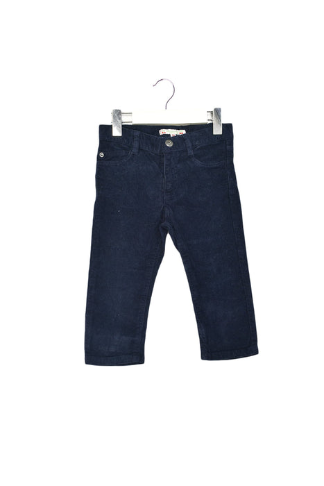A Navy Casual Pants from Bonpoint in size 12-18M for boy. (Front View)