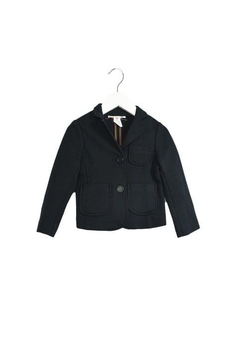 A Navy Lightweight Jackets from Bonpoint in size 3T for boy. (Front View)