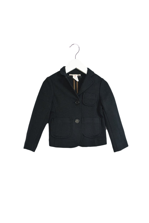 A Navy Lightweight Jackets from Bonpoint in size 3T for boy. (Front View)