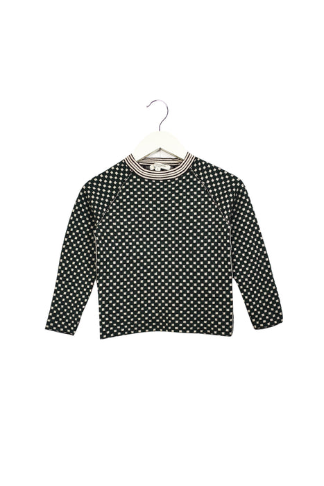 A Green Knit Sweaters from Caramel in size 6T for neutral. (Front View)