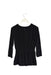 A Black Long Sleeve Dresses from Bonpoint in size 6T for girl. (Back View)