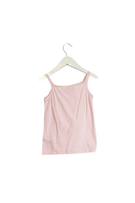 A Pink Sleeveless Tops from Lanvin Petite in size 6T for girl. (Back View)