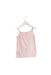 A Pink Sleeveless Tops from Lanvin Petite in size 6T for girl. (Back View)