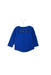 A Blue Long Sleeve Tops from Little Mercerie in size 3-6M for boy. (Back View)