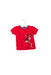 A Pink Short Sleeve Tops from La Compagnie des Petits in size 3-6M for girl. (Front View)