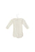 A White Long Sleeve Bodysuits from Petit Bateau in size 3-6M for girl. (Back View)
