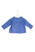 A Blue Long Sleeve Tops from Jacadi in size 6-12M for girl. (Back View)