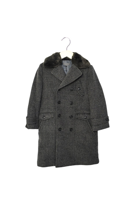 A Grey Coats from Nicholas & Bears in size 4T for girl. (Front View)