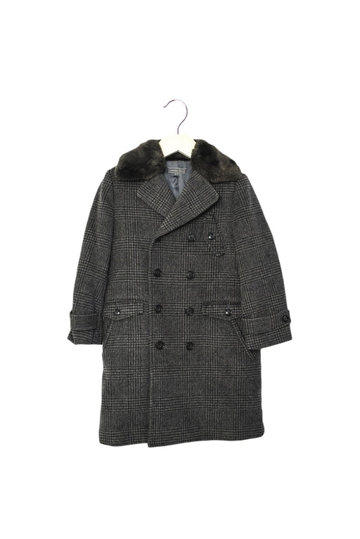 A Grey Coats from Nicholas & Bears in size 4T for girl. (Front View)