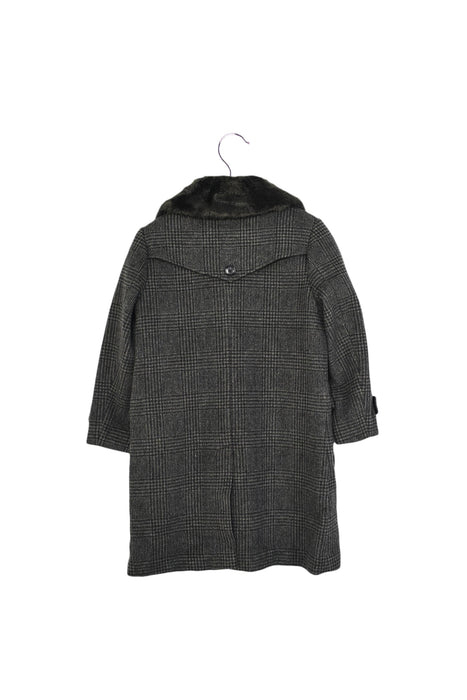 A Grey Coats from Nicholas & Bears in size 4T for girl. (Back View)