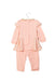 A Pink Long Sleeve Jumpsuits from Nicholas & Bears in size 12-18M for girl. (Back View)