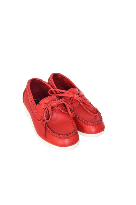 A Red Sneakers from Nicholas & Bears in size 3T for girl. (Front View)