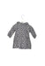 A Navy Long Sleeve Dresses from Noro in size 6-12M for girl. (Back View)