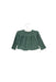 A Green Cardigans from Bonpoint in size 3-6M for girl. (Back View)