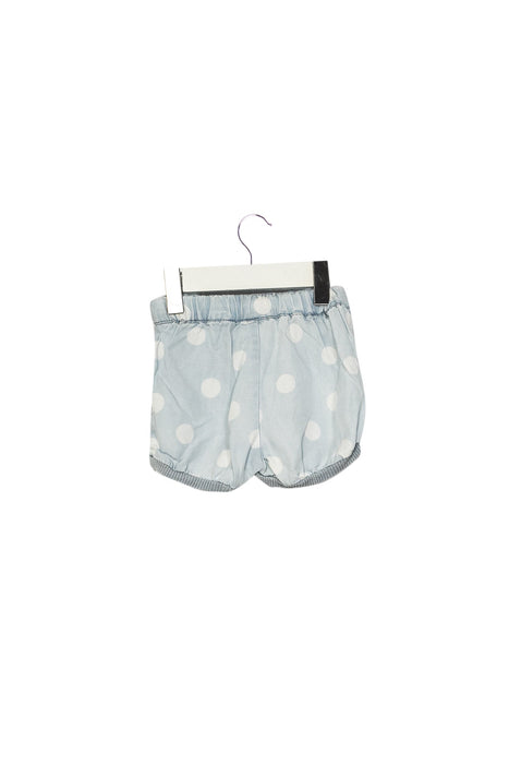 A Blue Shorts from Seed in size 0-3M for girl. (Back View)