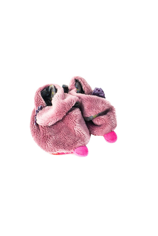 A Pink Boots & Booties from Moulin Roty in size 0-3M for girl. (Front View)