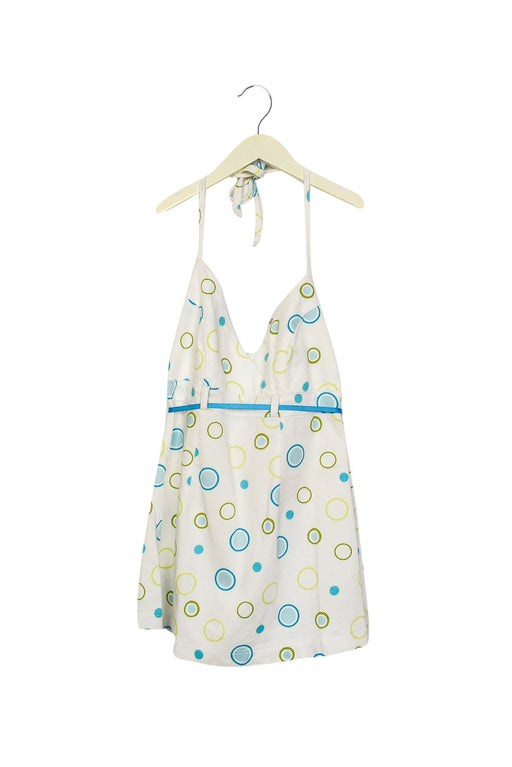 A White Sleeveless Tops from Olian in size XS for maternity. (Front View)