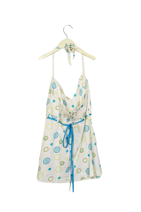 A White Sleeveless Tops from Olian in size XS for maternity. (Back View)