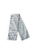 A Blue Scarves from La Queue du Chat in size 6-12M for girl. (Front View)