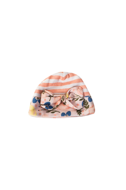 A Pink Hats Beanies & Caps from Laura Ashley in size 3-6M for girl. (Front View)