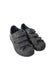 A Black Sneakers from Adidas in size 7Y for boy. (Front View)