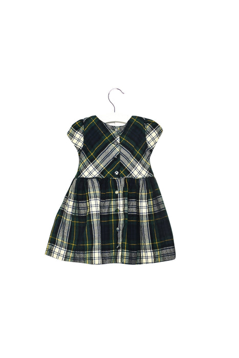 A Green Dress Sets from Ralph Lauren in size 6-12M for girl. (Back View)