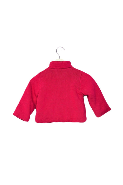 A Pink Lightweight Jackets from Jacadi in size 6-12M for girl. (Back View)