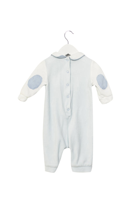 A Blue Long Sleeve Jumpsuits from Nicholas & Bears in size 0-3M for boy. (Back View)