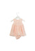 A Pink Sleeveless Bodysuits from Nicholas & Bears in size 3-6M for girl. (Back View)