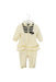 A Beige Long Sleeve Jumpsuits from Nicholas & Bears in size 0-3M for girl. (Front View)