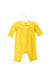 A Yellow Jumpsuits from Ralph Lauren in size 0-3M for girl. (Front View)