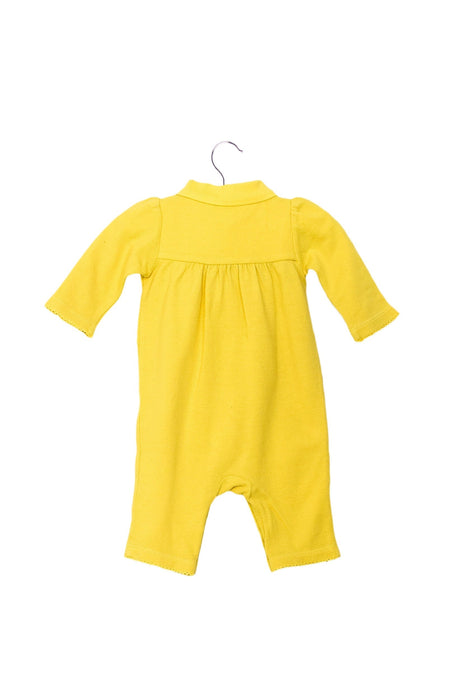 A Yellow Jumpsuits from Ralph Lauren in size 0-3M for girl. (Back View)